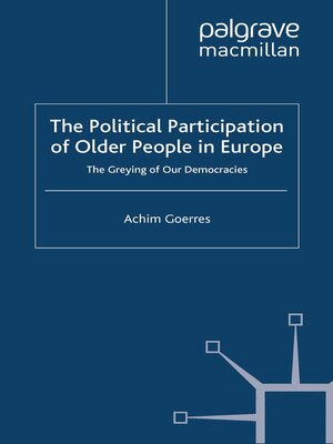 cover image of The Political Participation of Older People in Europe